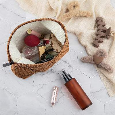Trousse de Maquillage - MakeupMate™ - Marron