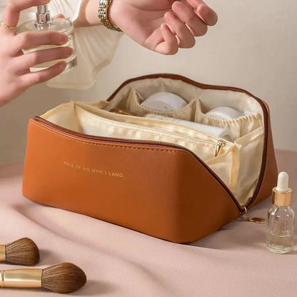 Trousse de maquillage - CosmoCarry™ - Marron