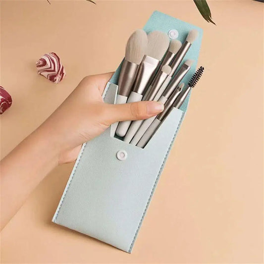 Pinceaux Maquillage - SoftBlendBrush8™ - Vert