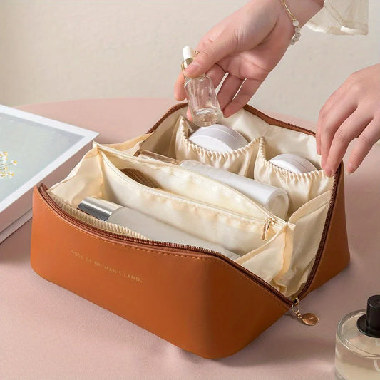 Trousse de maquillage - CosmoCarry™ - Marron
