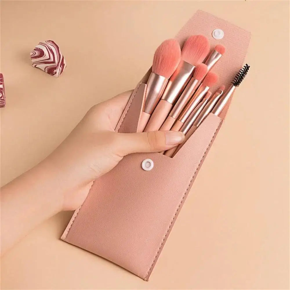 Pinceaux Maquillage - SoftBlendBrush8™ - Rose