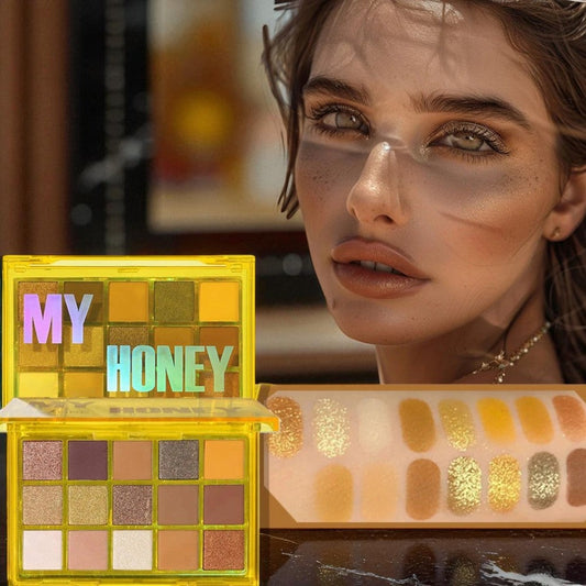 Palette Yeux - ShadeSpectrum15™ - Miel & Crème